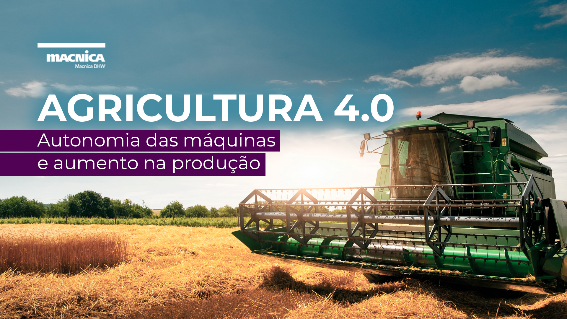 Agricultura 4.0 para aumentar o rendimento da colheita