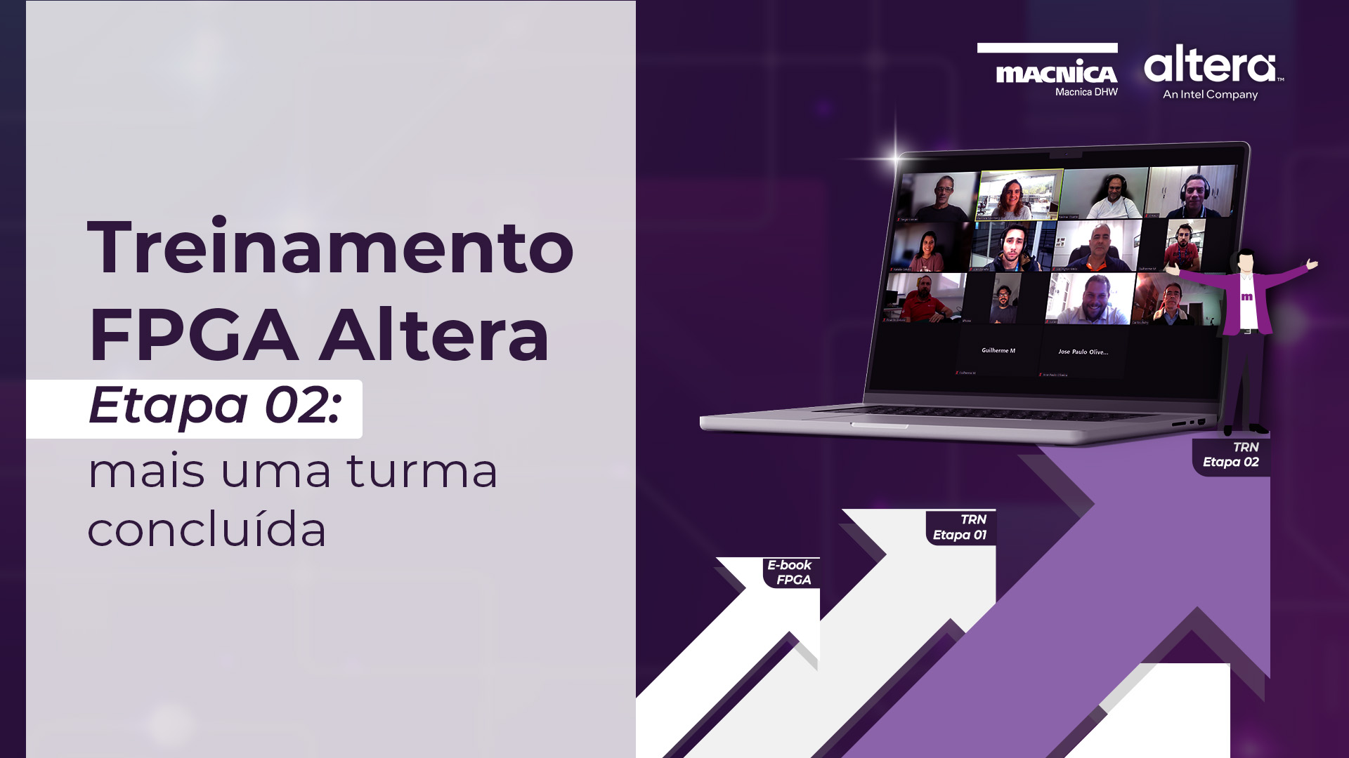 Treinamento FPGA Altera Etapa 02: mais uma turma concluída