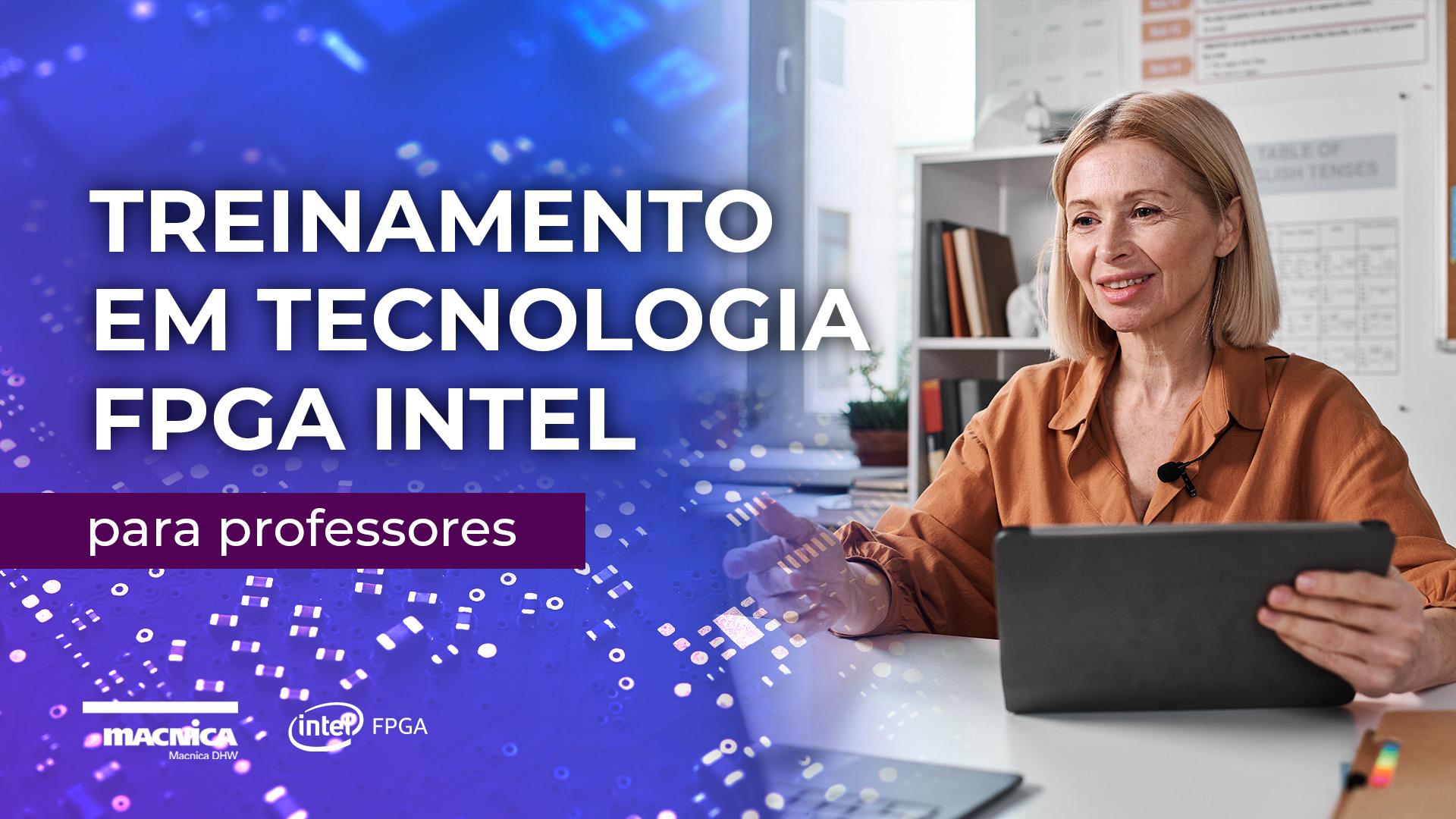 Treinamento em Tecnologia FPGA Intel para professores